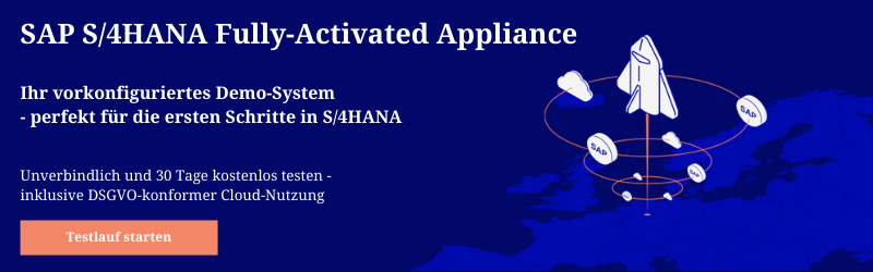 SAP S/4 HANA Fully-Activated Appliance bei plusserver