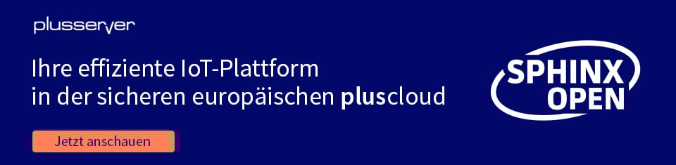IoT-Plattform sphinx open online on pluscloud